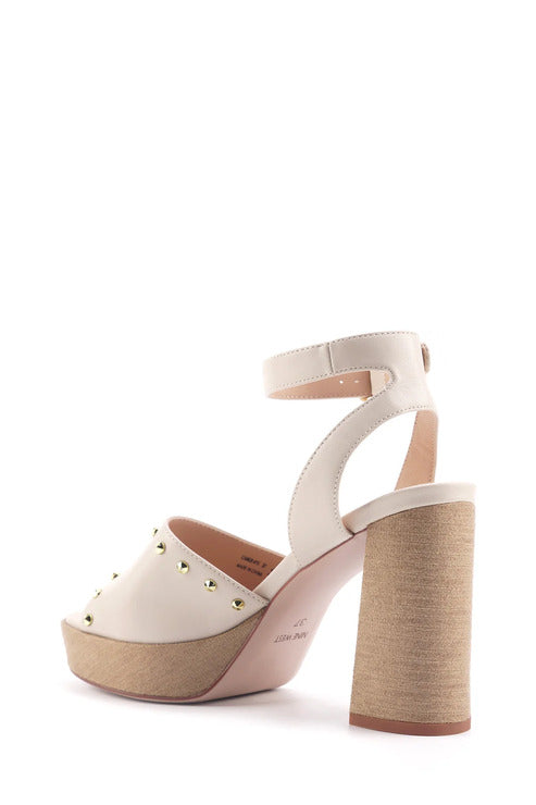 SANDALIA NINE WEST CANEB BEIGE