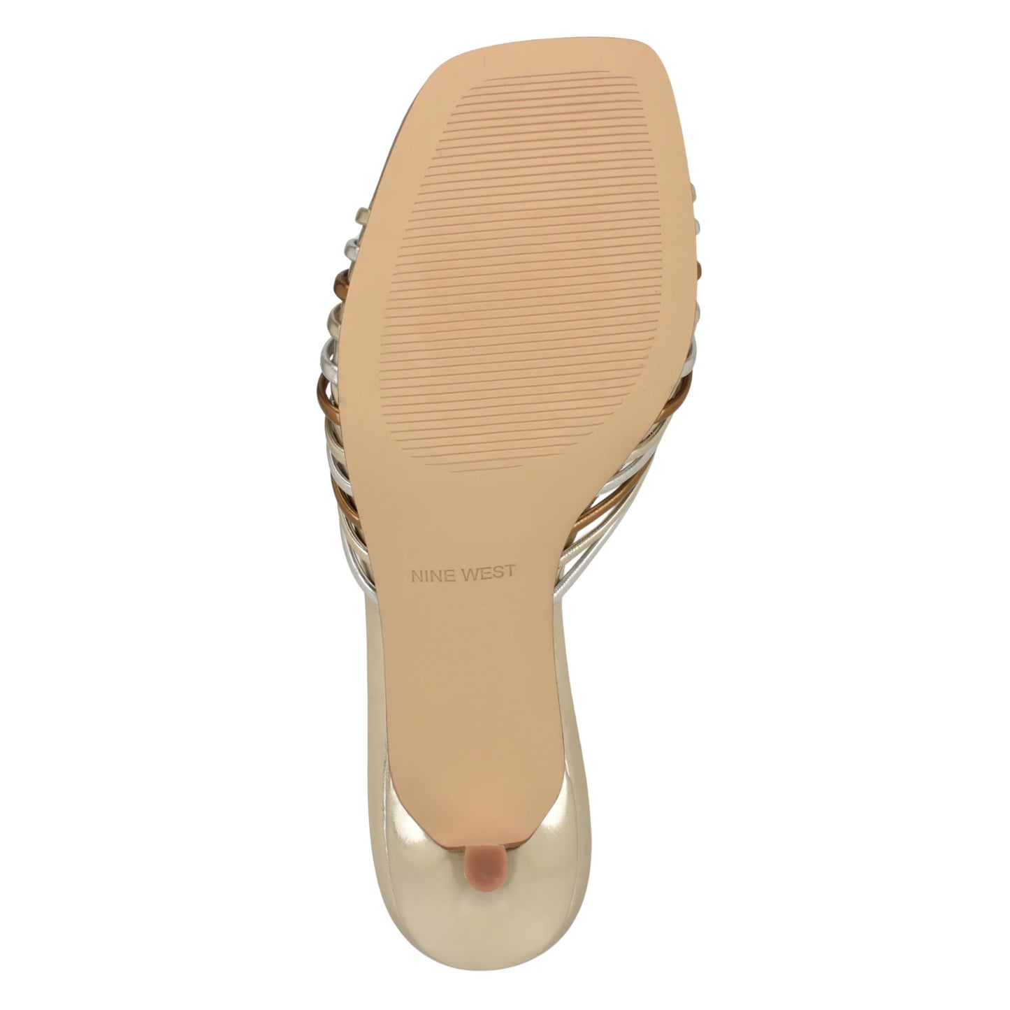 WNDUMEL3-GOL02 TACÓN NINE WEST GOLD