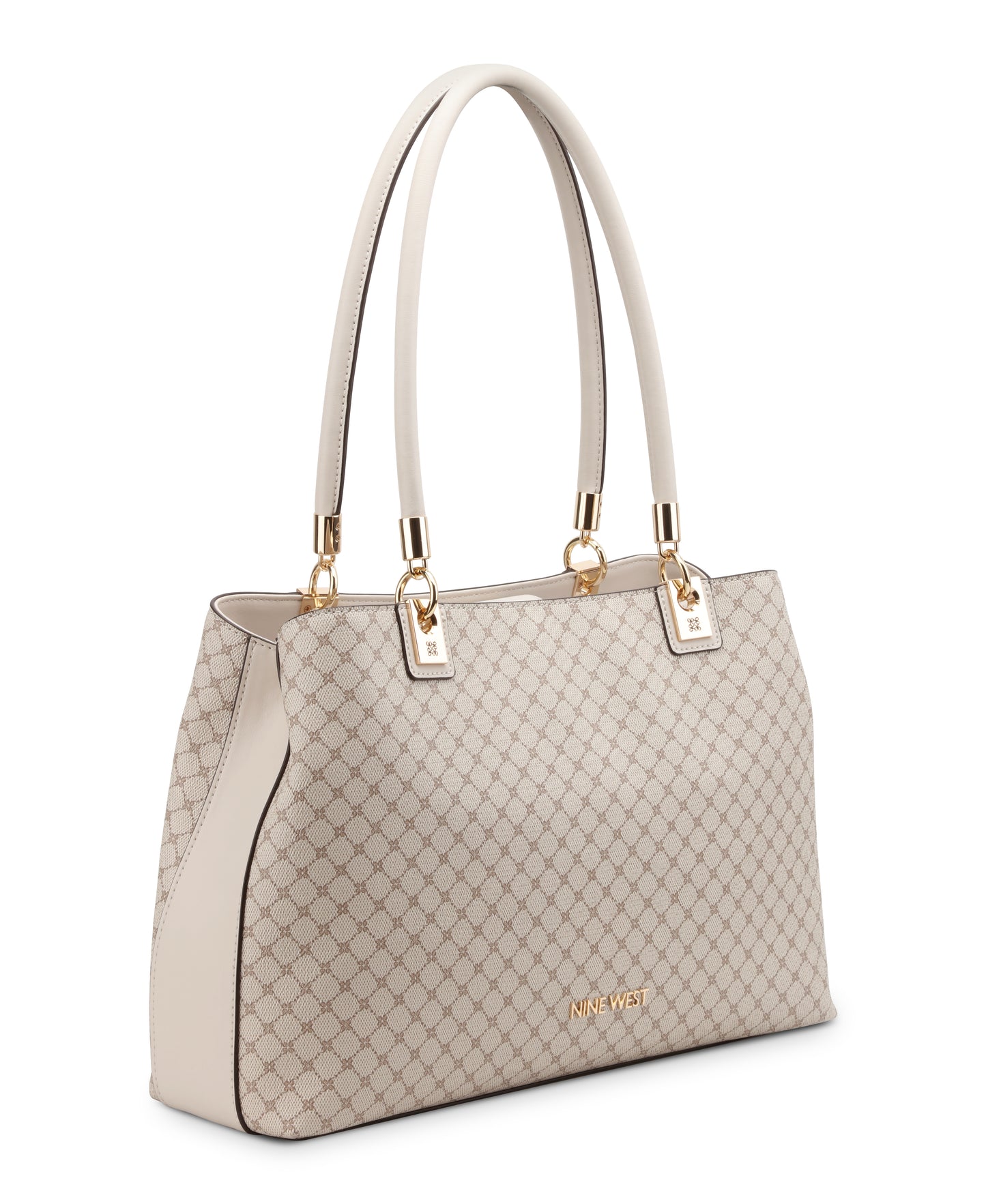 CARTERA NINE WEST DONELLA MUSHROOM LOGO/MILK