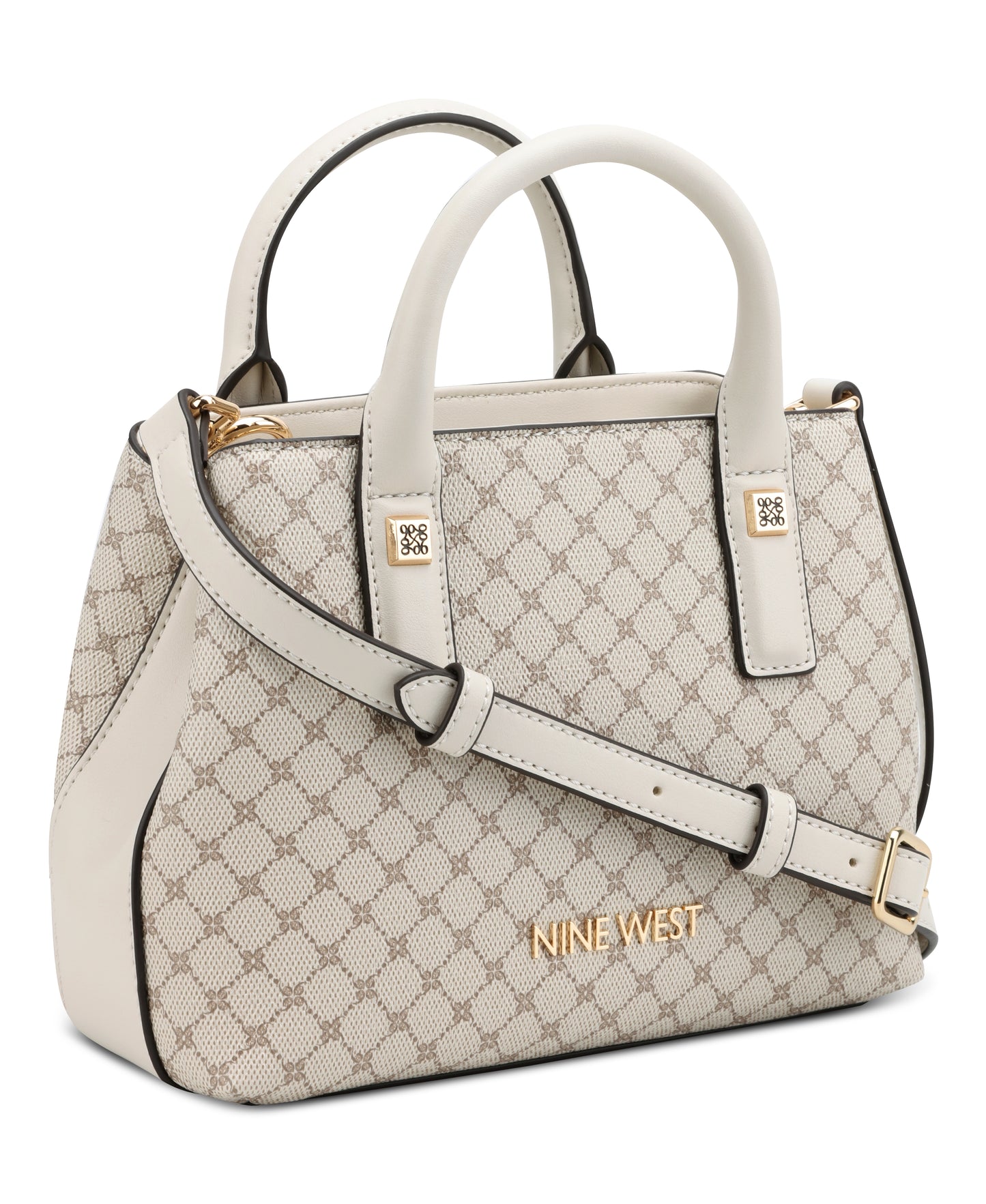 CARTERA NINE WEST DONELLA MUSHROOM LOGO/MILK