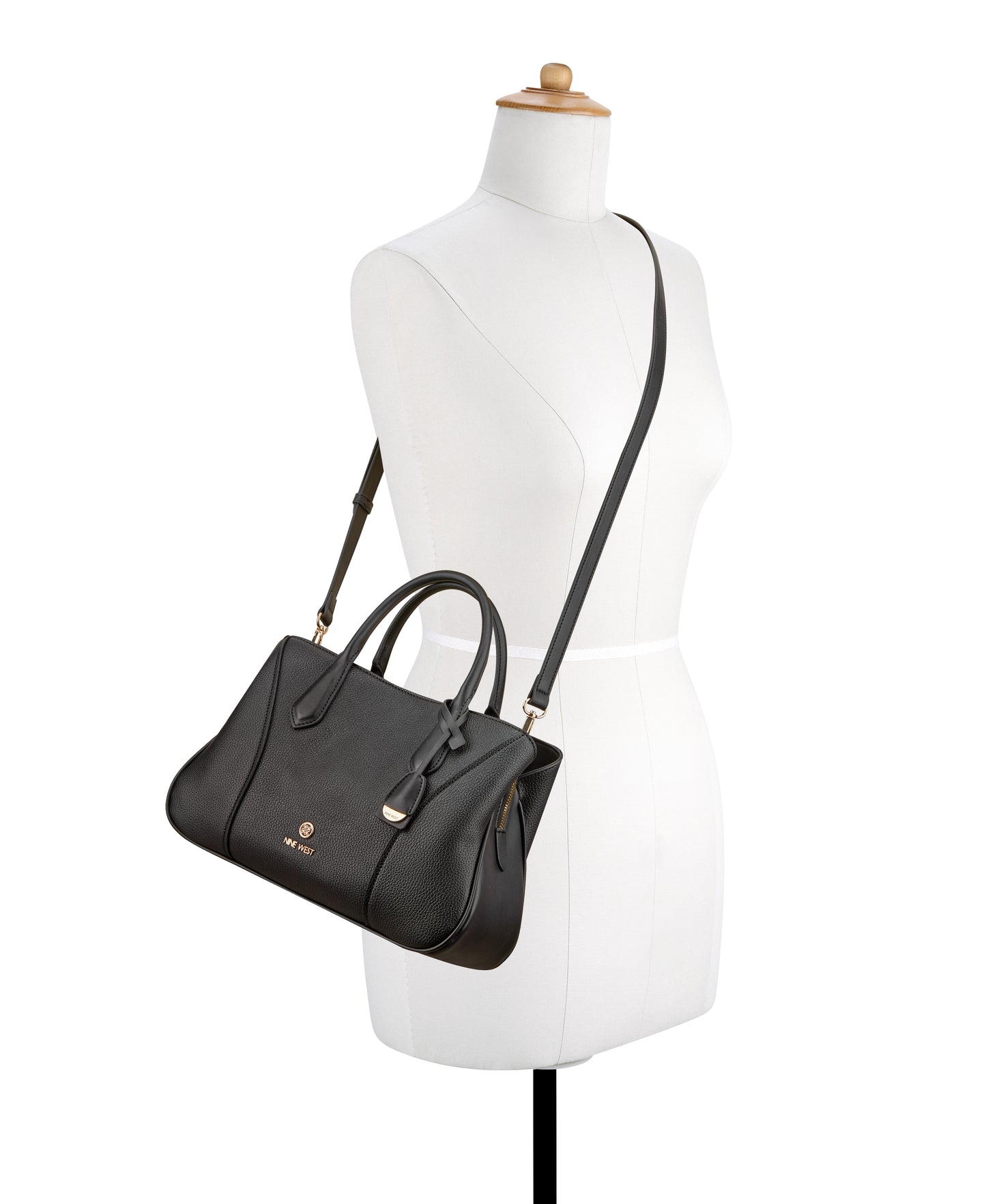 CARTERA NINE WEST BLOOMFIELD BLACK
