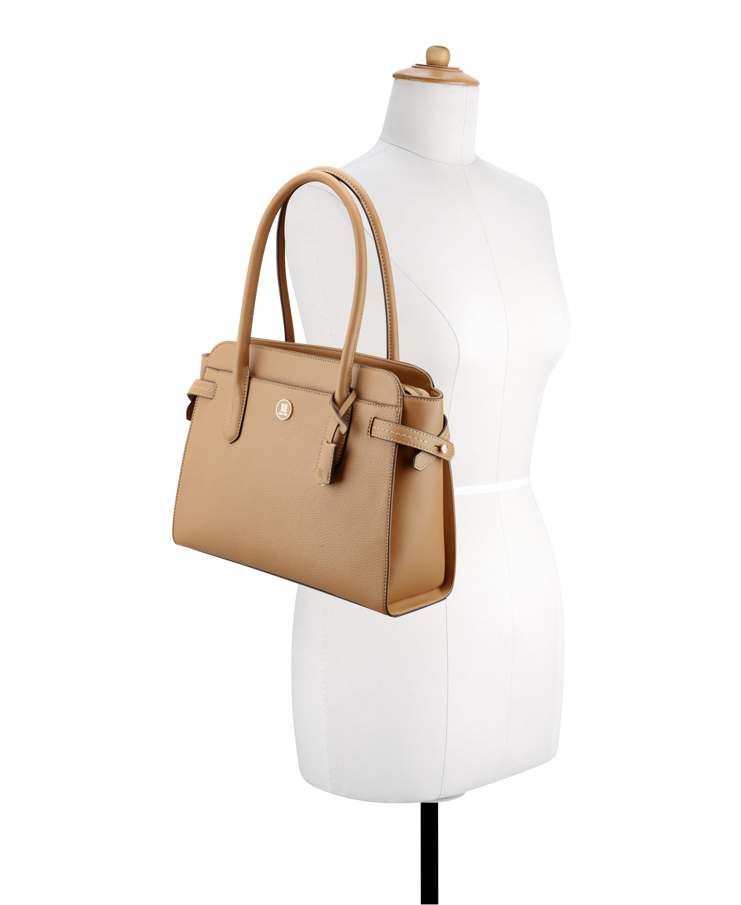 CARTERA NINE WEST NAMI DARK CAMEL