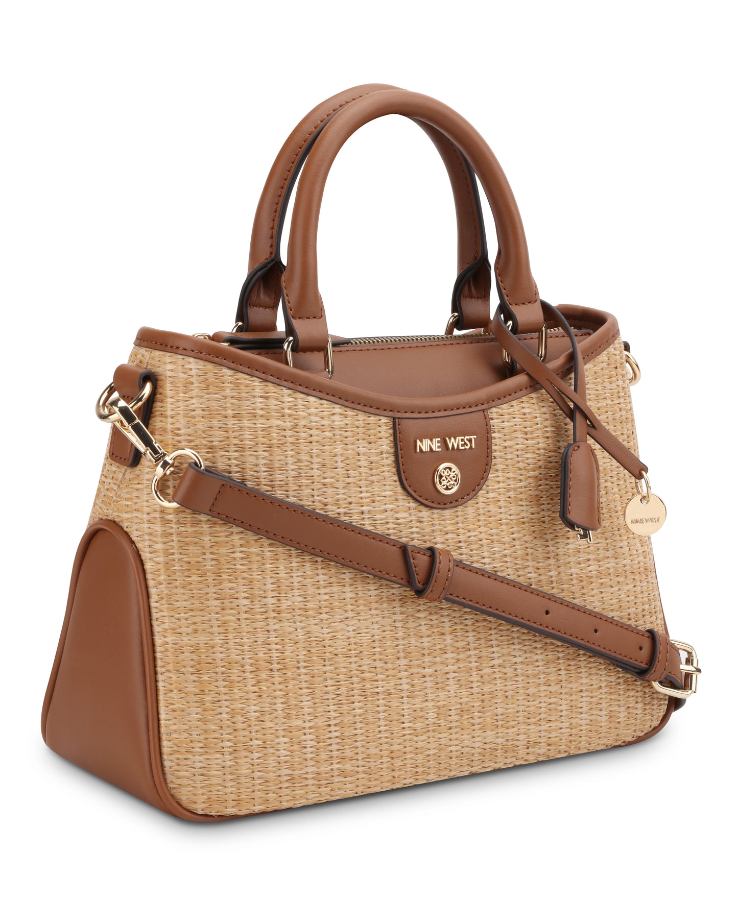 CARTERA NINE WEST KILEY NATURAL/SADDLE TAN