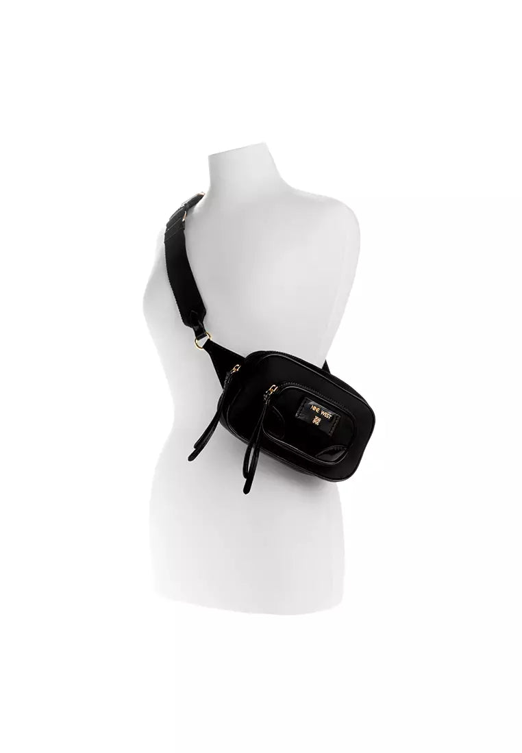 CANGURERA NINE WEST WINSLAND BELT BAG BLACK