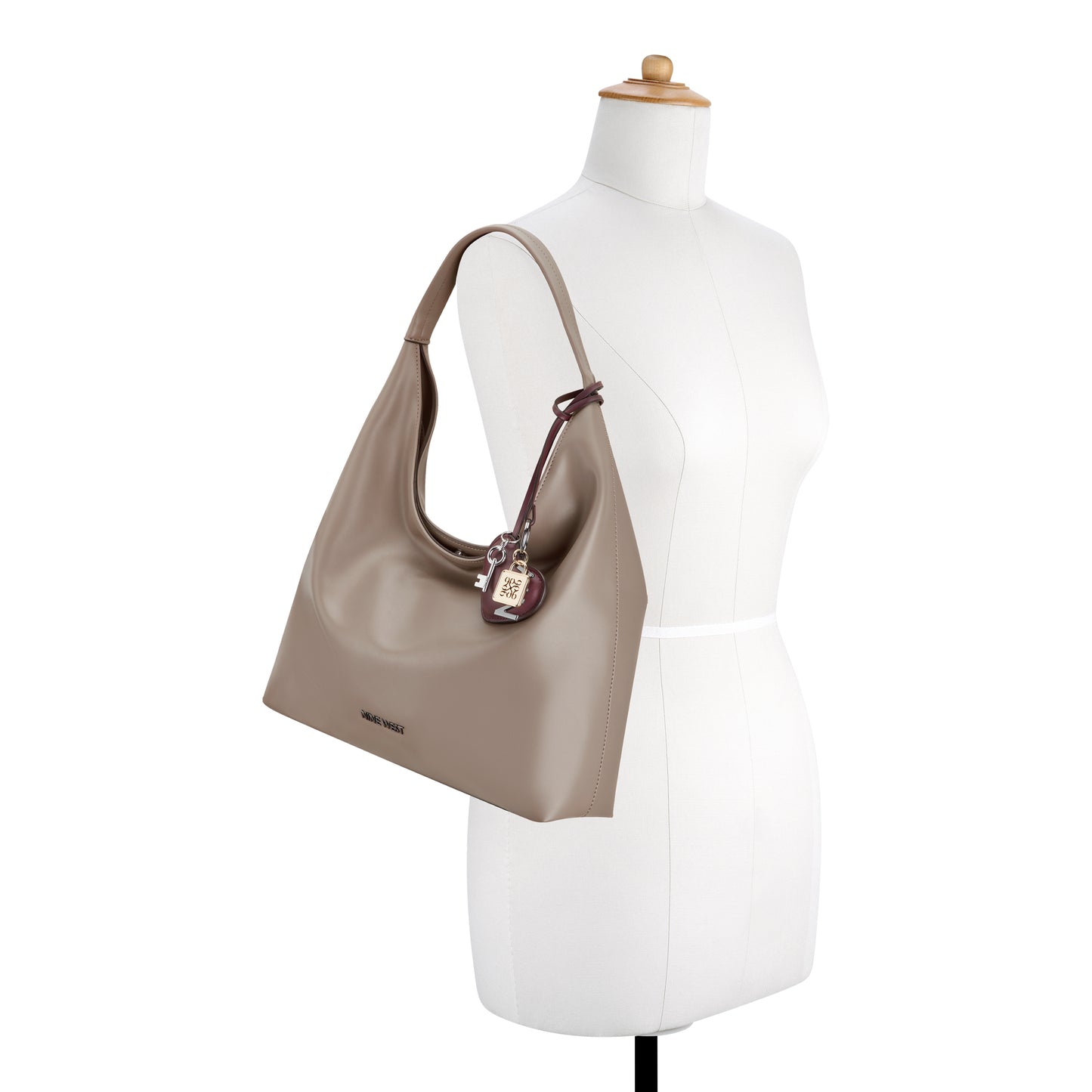 CARTERA NINE WEST KEYLEE DARK MUSHROOM