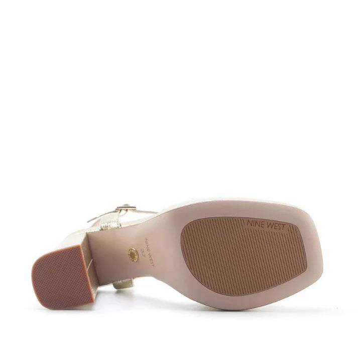SANDALIA NINE WEST KELLI GOLD