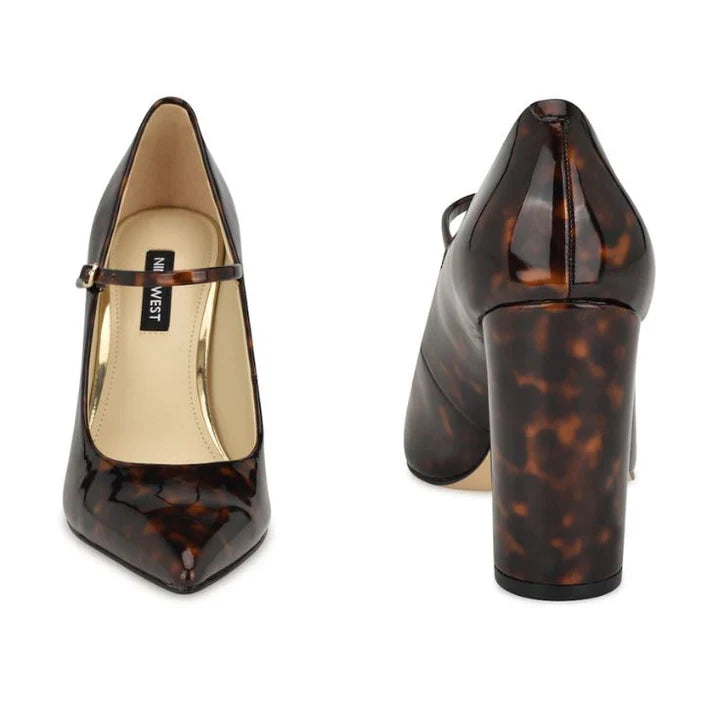 TACON NINE WEST CARLIEN3 BROWN MULTI