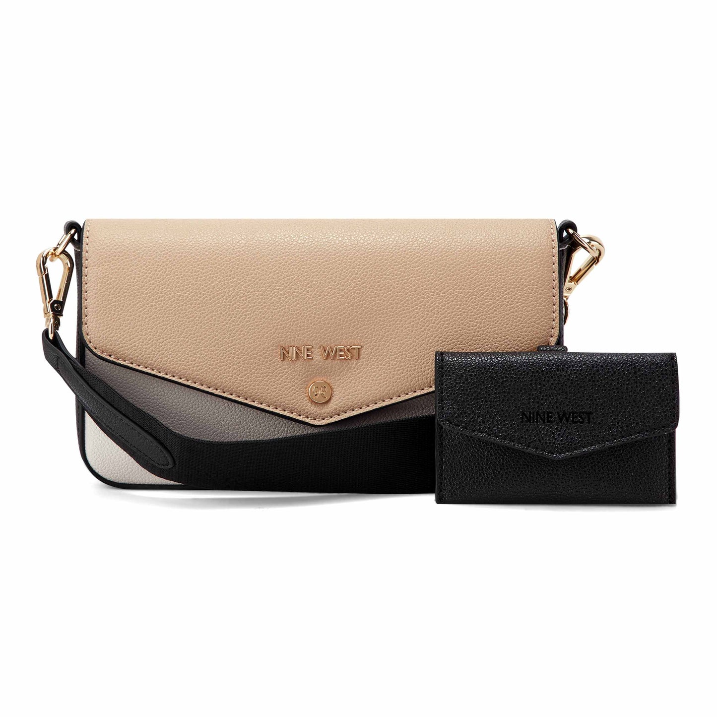CARTERA NINE WEST PEACHES KHAKI MULTI
