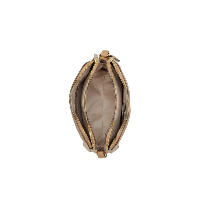 CARTERA NINE WEST CIBRINA NATURAL/DARK CAMEL