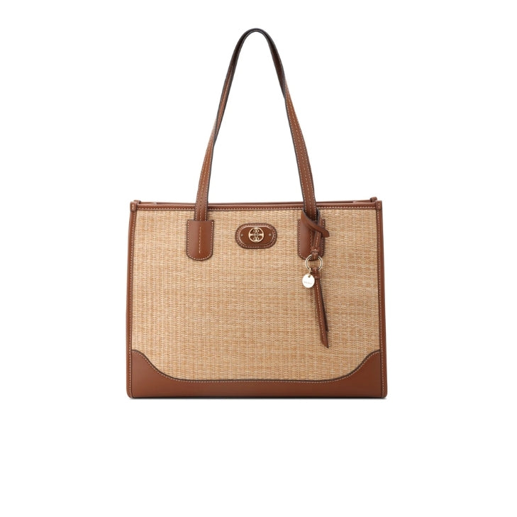 CARTERA NINE WEST ELY NATURAL/SADDLE TAN
