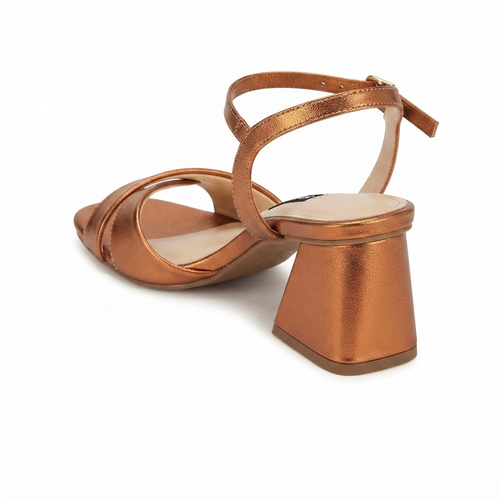 BNW-ZOE TACÓN NINE WEST BRONZE