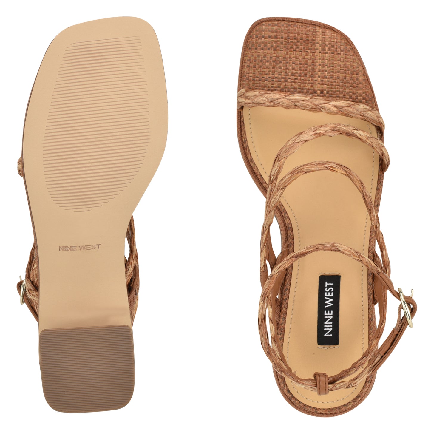 SANDALIA NINE WEST EMOLLY3 DK BROWN