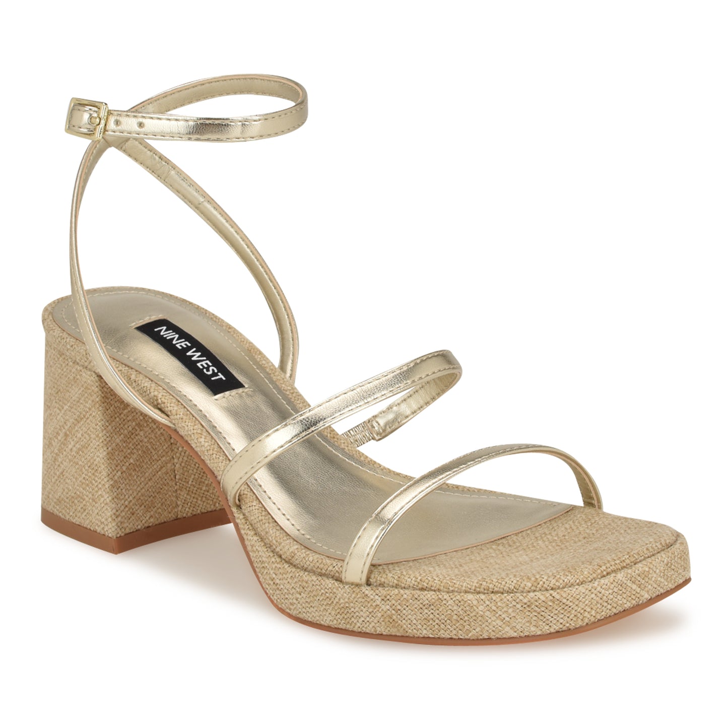 SANDALIA NINE WEST FLAME3 GOLD