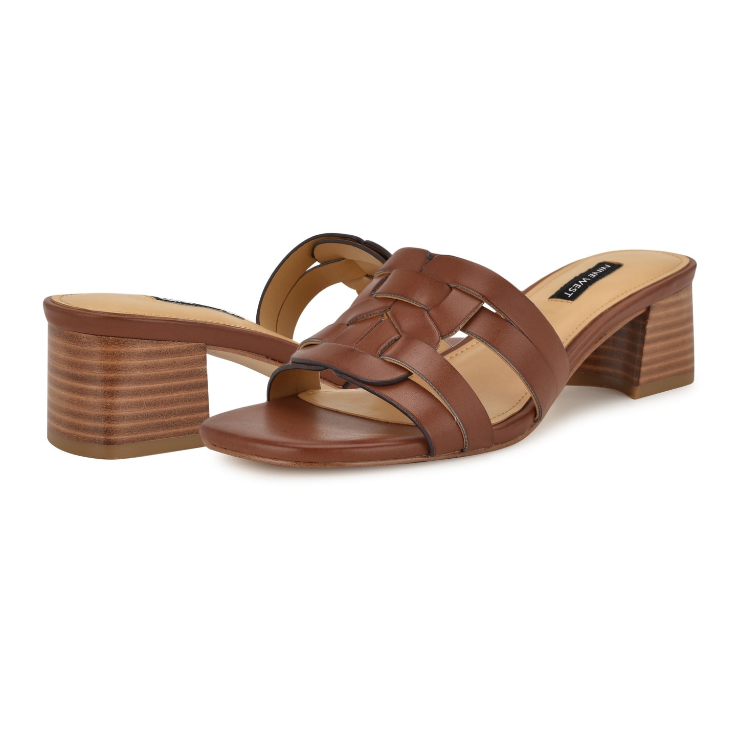 SANDALIA NINE WEST GENNIE3 BROWN