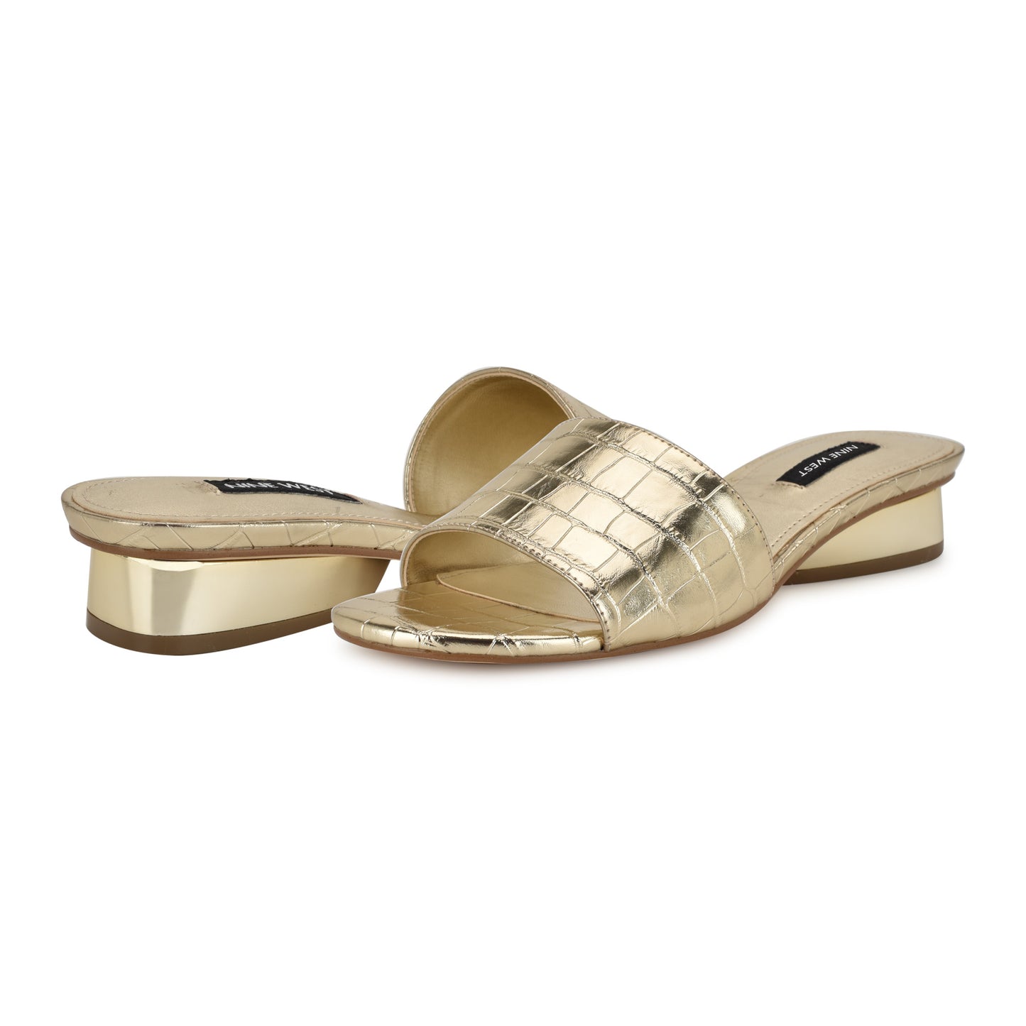 SANDALIA NINE WEST KIMMS3 PLATINO