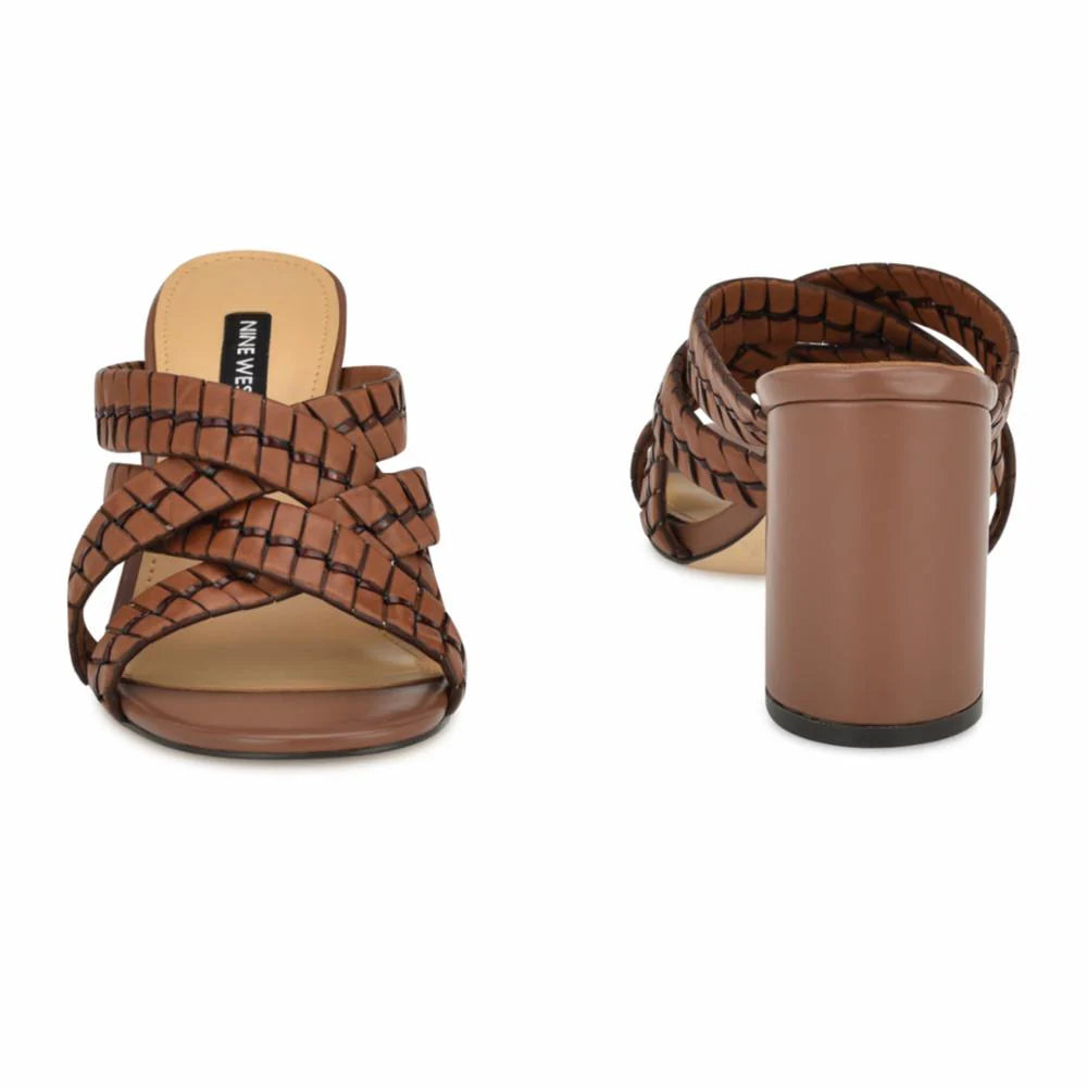 SANDALIA NINE WEST WENEA3 BROWN85353 WNWENEA3-DBR01-129