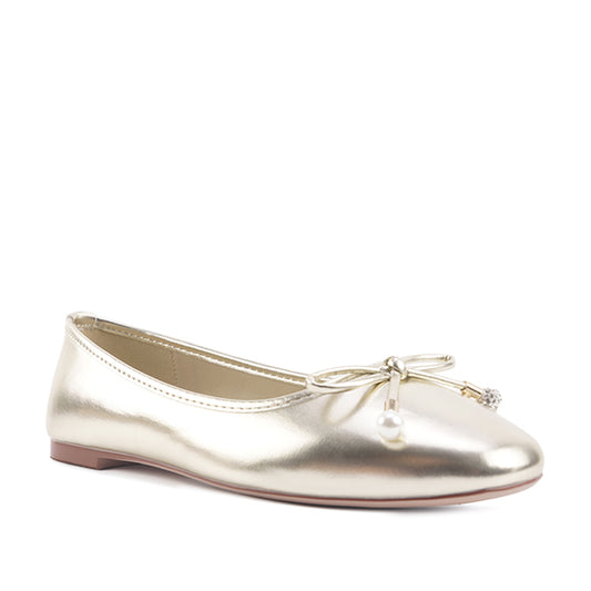 BALLERINA NINE WEST GOLD
