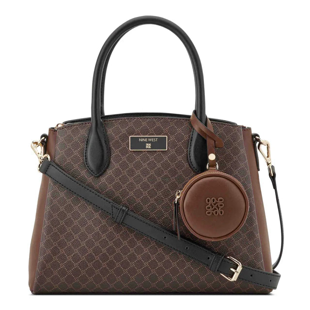 CARTERA NINE WEST MARY BROWN/BLACK
