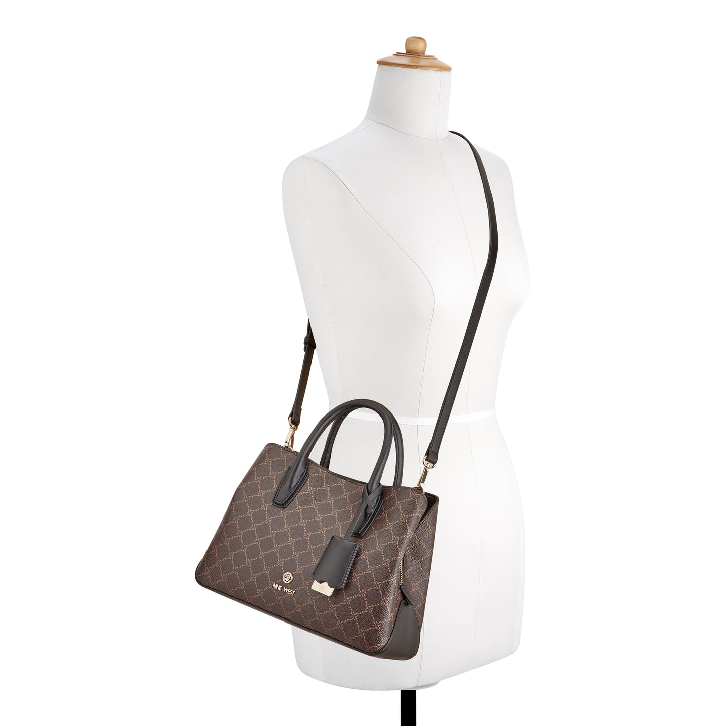 CARTERA NINE WEST LAKELYN BROWN/BLACK