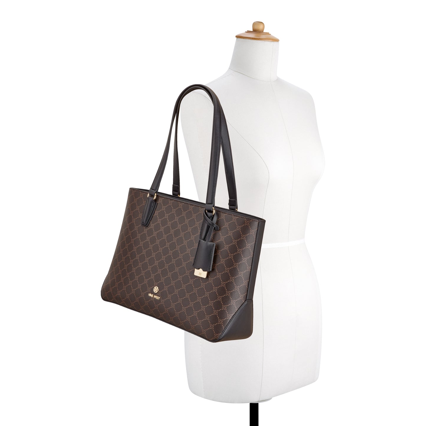 CARTERA NINE WEST LAKELYN BROWN/BLACK