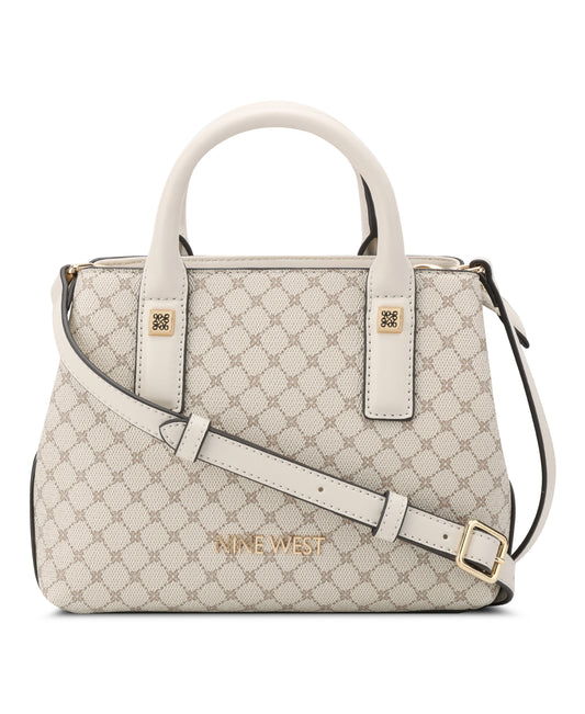 CARTERA NINE WEST DONELLA MUSHROOM LOGO/MILK