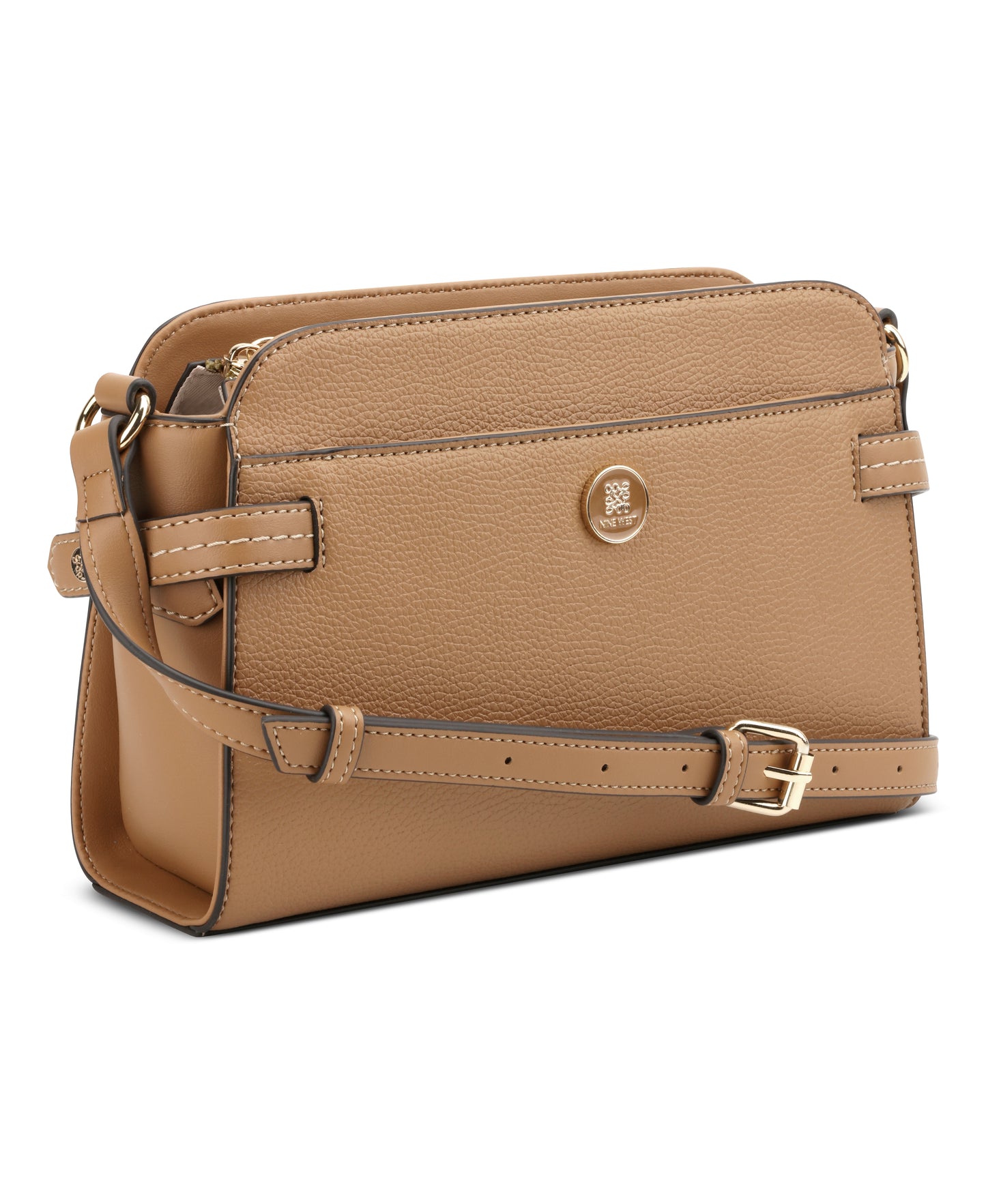 CARTERA NINE WEST NAMI DARK CAMEL
