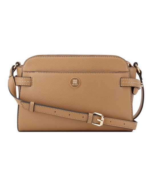 CARTERA NINE WEST NAMI DARK CAMEL