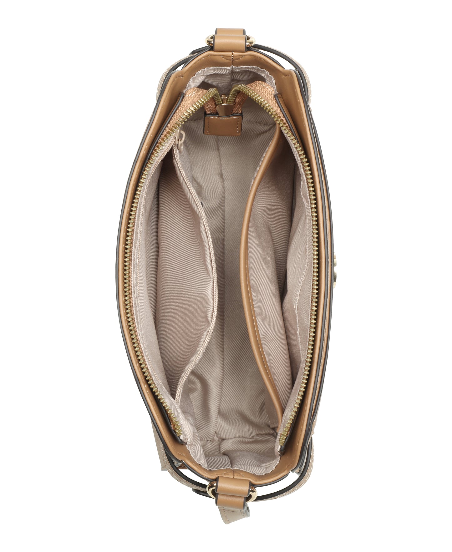 CARTERA NINE WEST NAMI DARK CAMEL