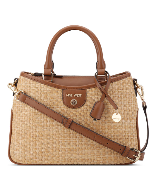 CARTERA NINE WEST KILEY NATURAL/SADDLE TAN