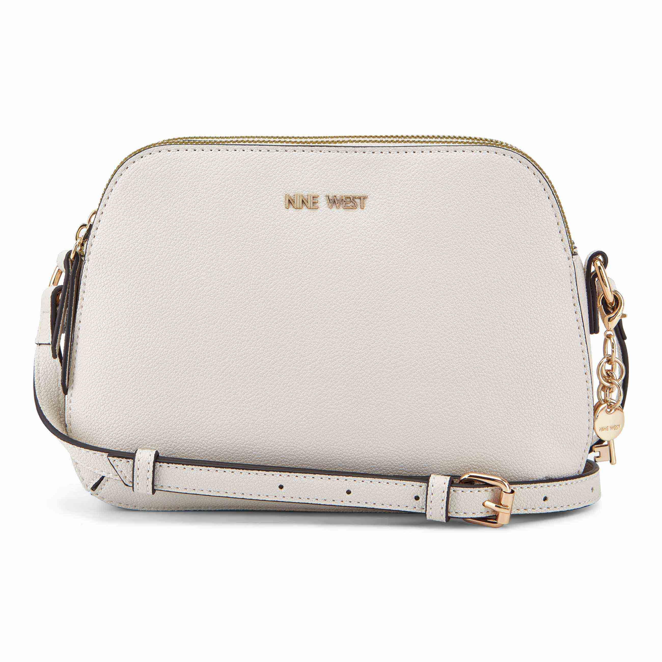 cartera nine west cibrina mini dome crossbody milk ngx514369 mil