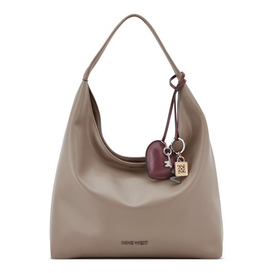 CARTERA NINE WEST KEYLEE DARK MUSHROOM