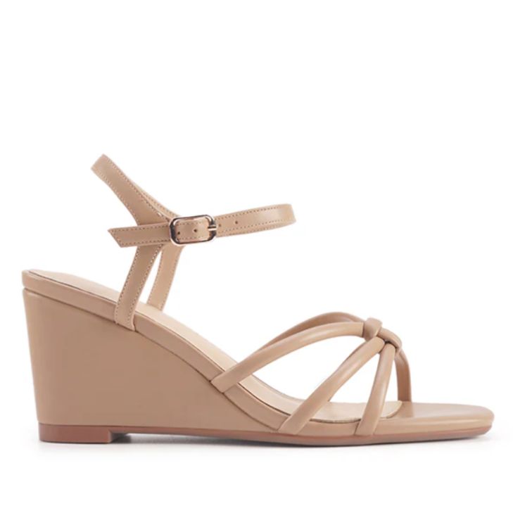 SANDALIA NINE WEST JORGIA NUDE