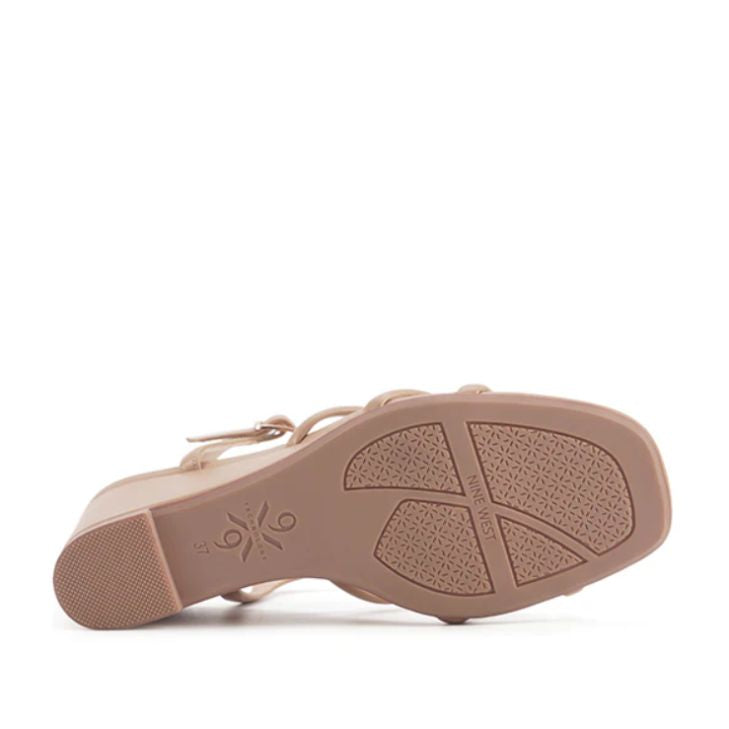 SANDALIA NINE WEST JORGIA NUDE