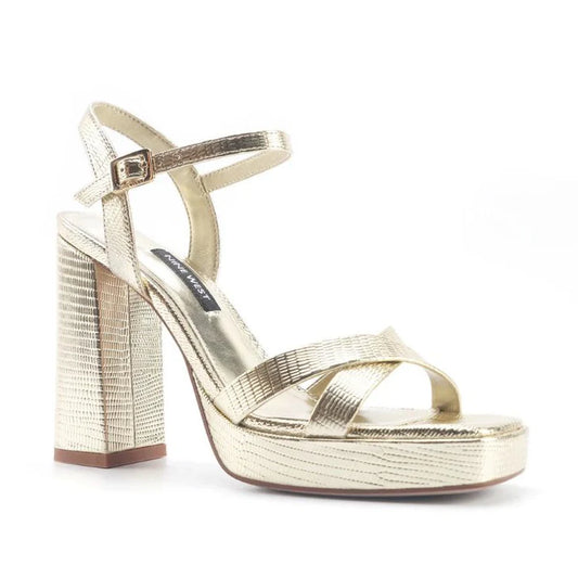 SANDALIA NINE WEST KELLI GOLD