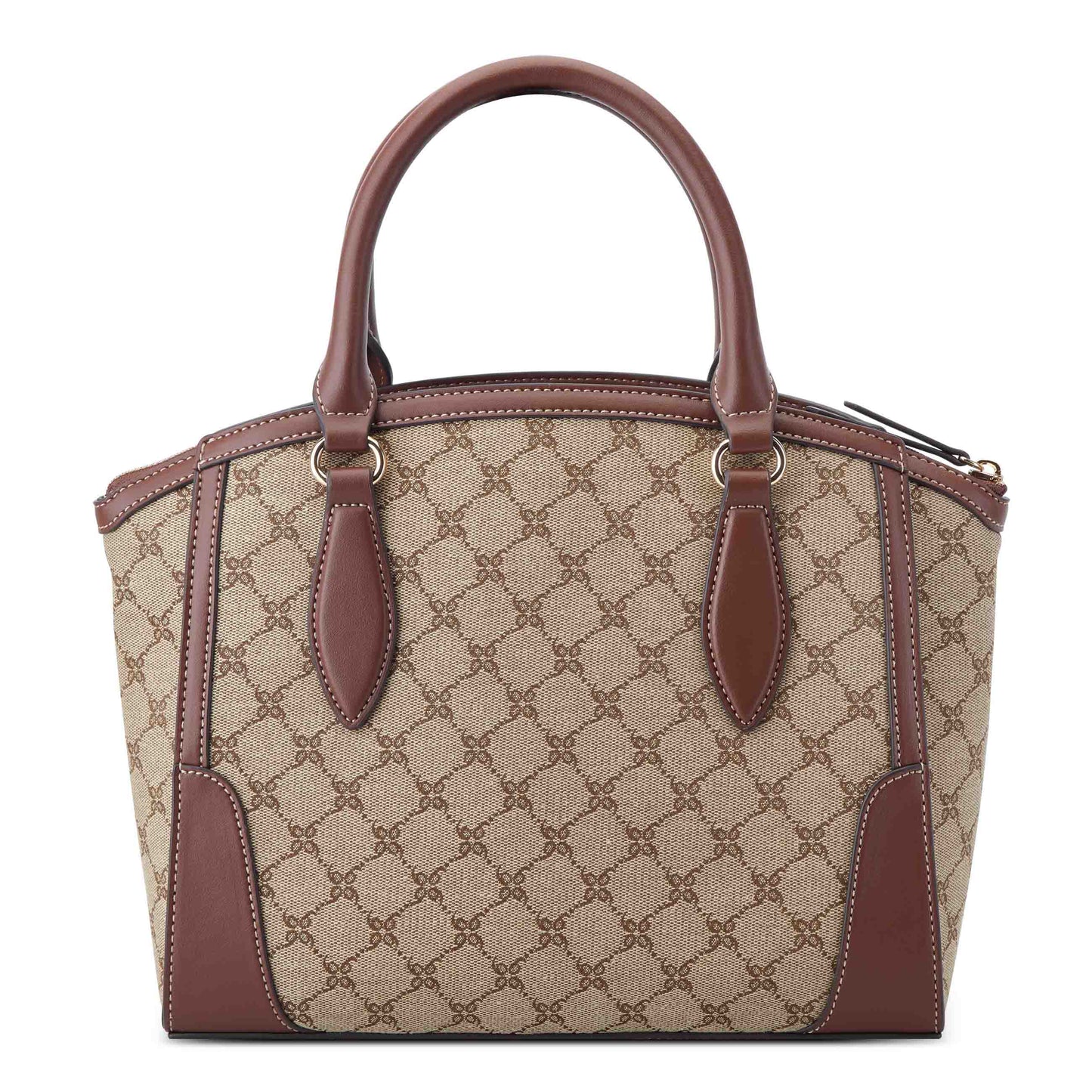 CARTERA NINE WEST INNES MOCHA LOGO/MAHOGANY