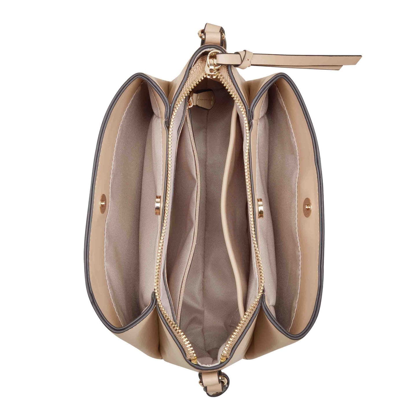 CARTERA NINE WEST LEONEL KHAKI