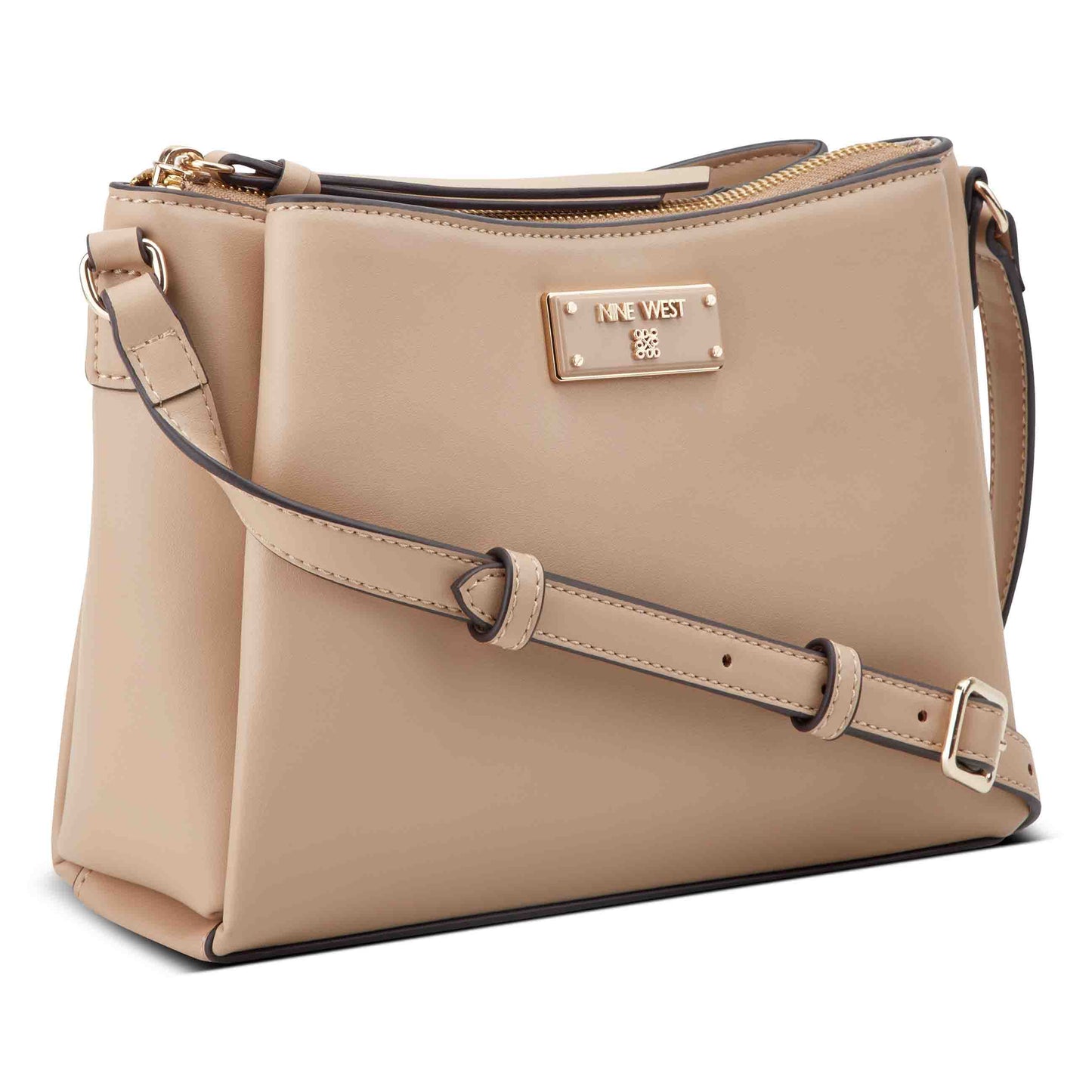 CARTERA NINE WEST LEONEL KHAKI