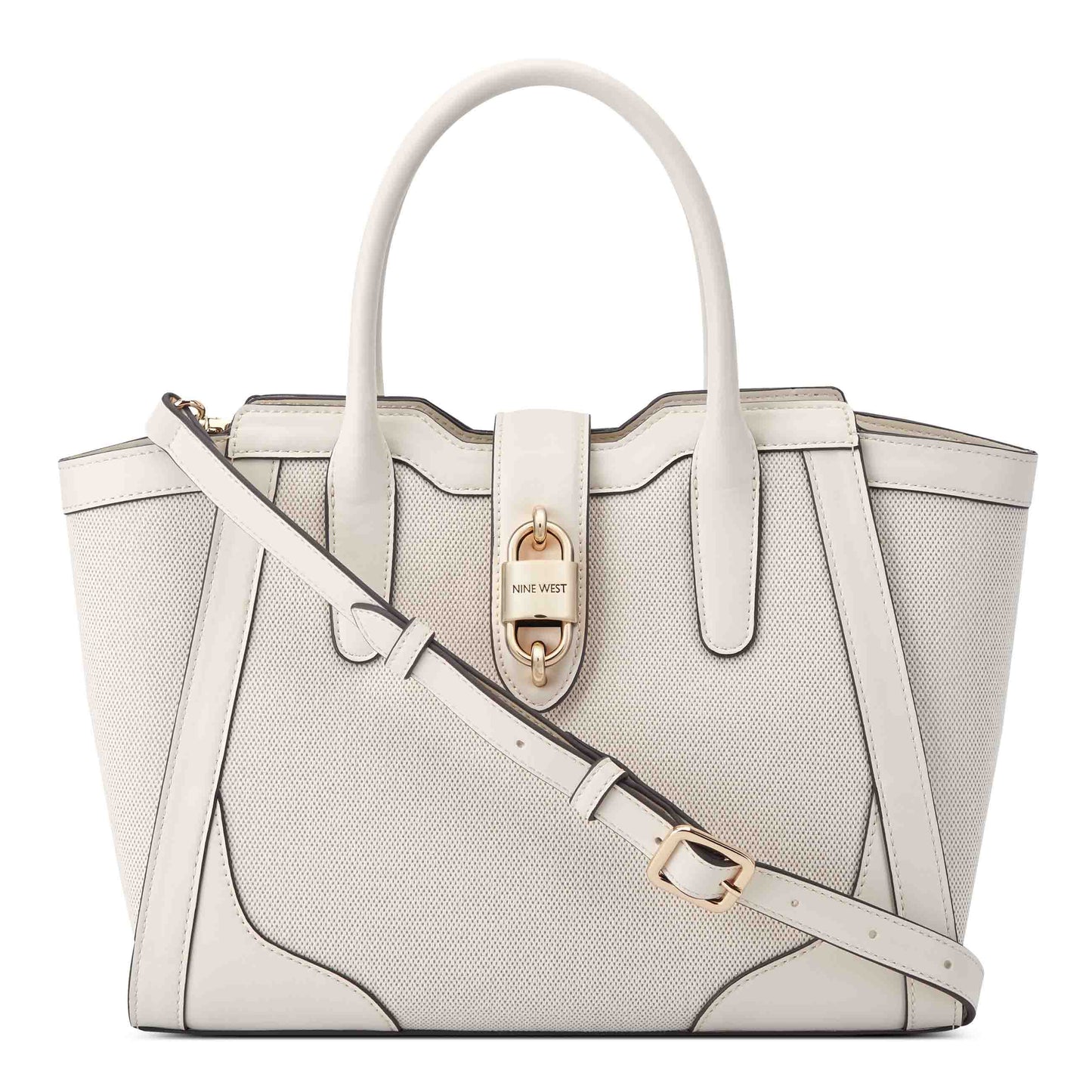 CARTERA NINE WEST WESSON NATURAL/CREAM