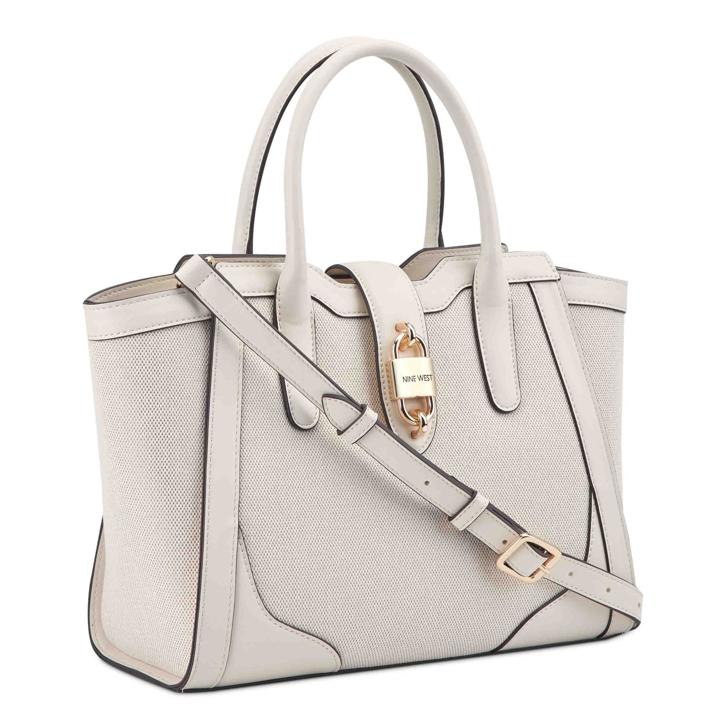 CARTERA NINE WEST WESSON NATURAL/CREAM
