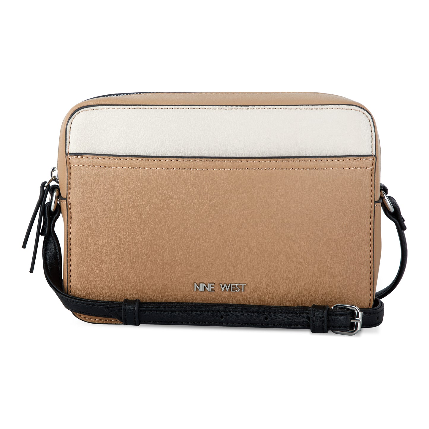 CARTERA NINE WEST BOWIE DK KHAKI/BLACK MULTI