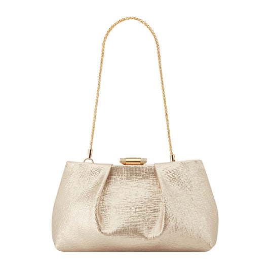 CARTERA NINE WEST CRAMER PLATINO