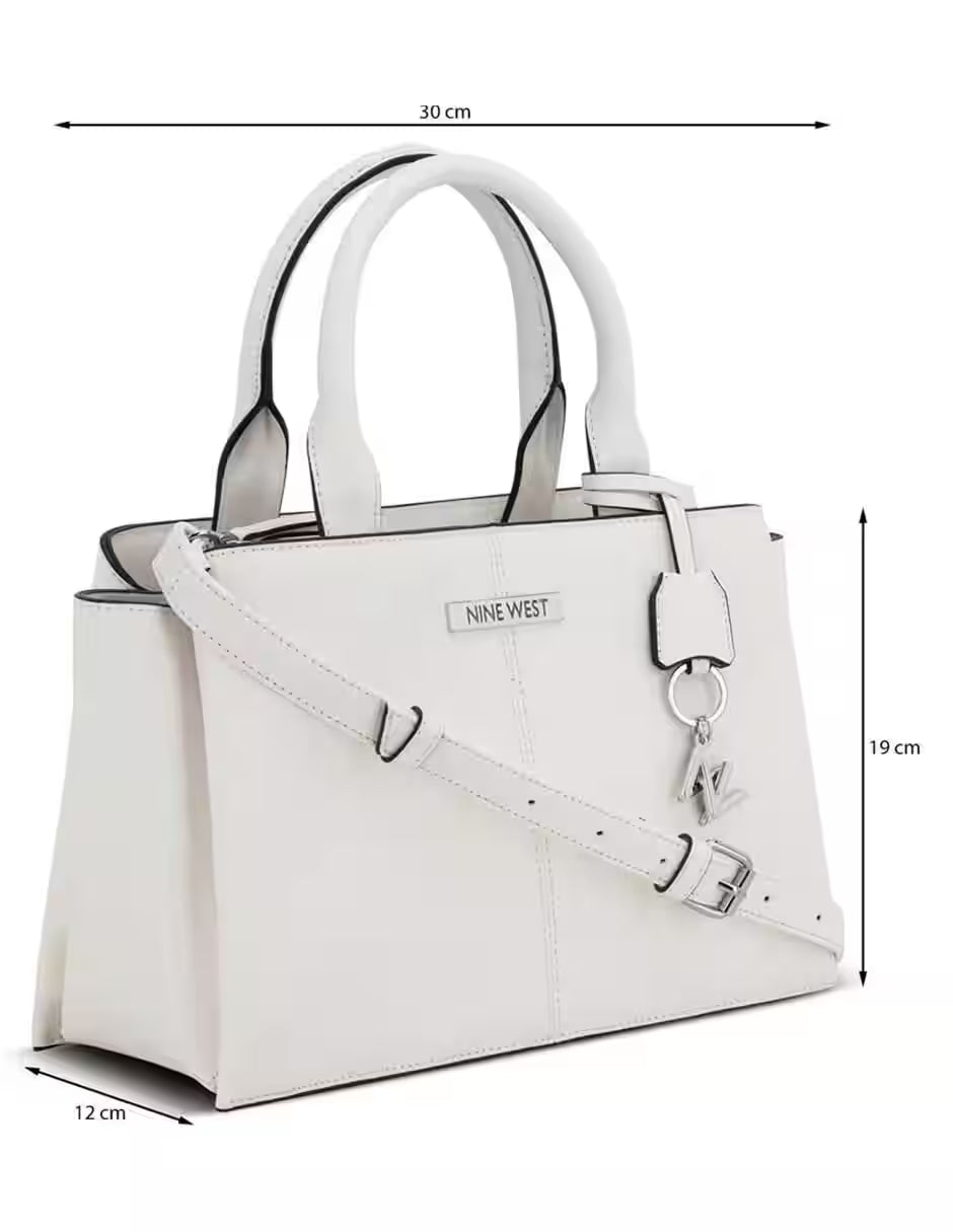 CARTERAS NINE WEST WHITE