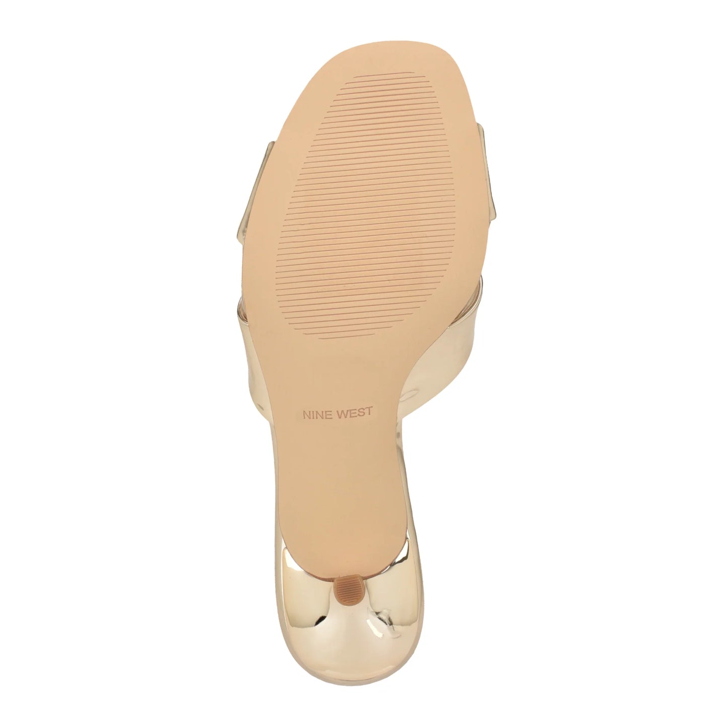 WNMERLANA3-GOL01 TACÓN NINE WEST GOLD