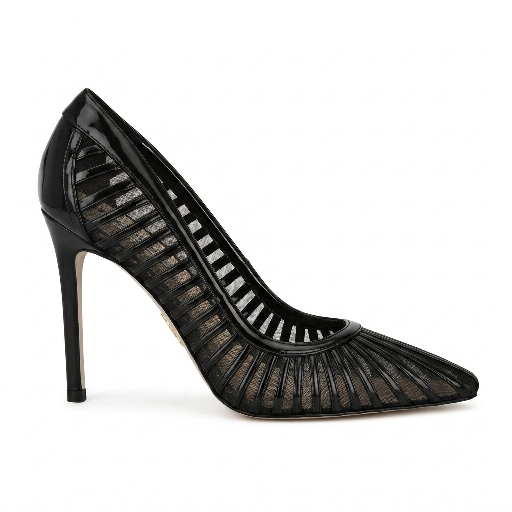 WNFERESAH2-BLK02 TACÓN NINE WEST BLACK