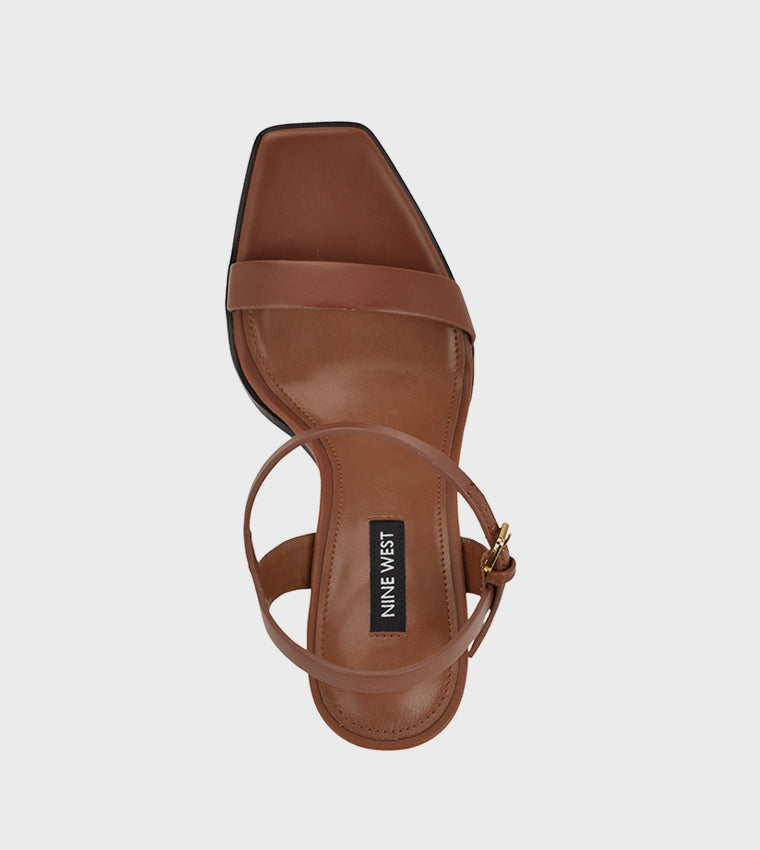 WNJOANY3-DBR01 TACÓN NINE WEST DARK BROWN