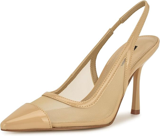 TACÓN NINE WEST NATURAL