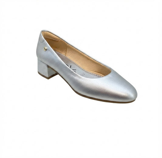 BNW-XANDRA TACÓN NINE WEST PRATA