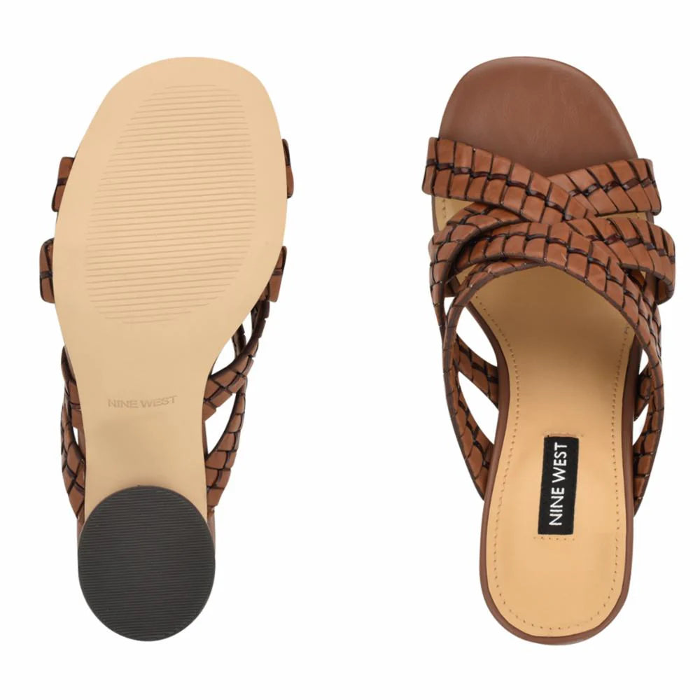 SANDALIA NINE WEST WENEA3 BROWN85353 WNWENEA3-DBR01-129