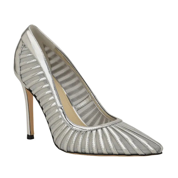WNFERESA3-SIL01 TACÓN NINE WEST SILVER