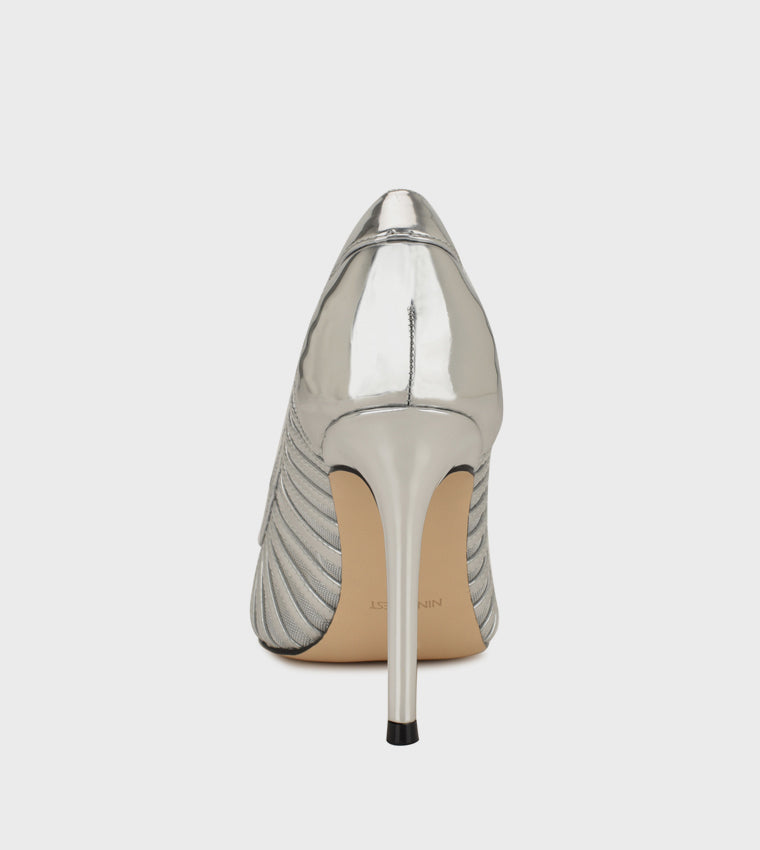 WNFERESA3-SIL01 TACÓN NINE WEST SILVER